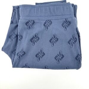 PINK Victoria's Secret Blue Women’s Sleepwear/Loungewear Leggings, Size S/P